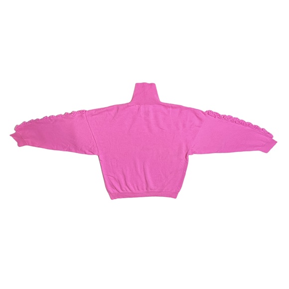 BARRIE | Cashmere Timeless Roll-Neck Jumper Pull Over Sweater Chanel Owned Pink - Picture 6 of 14